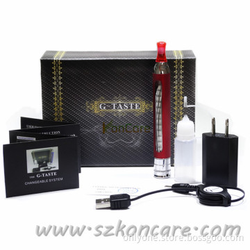 2014 Hot Selling G-Taste 6ml Big Capacity, Battery and Atomizer Integration Design New Mod